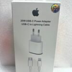 20W USB-C Power Adapter
USB-C to Lightning Cable